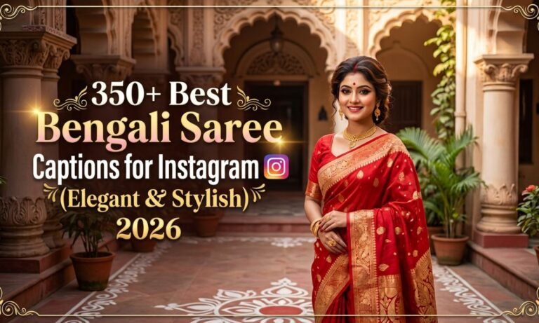350-best-bengali-saree-captions-for-instagram-elegant-and-stylish-2026