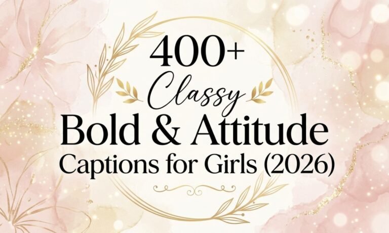 400-classy-bold-and-attitude-captions-for-girls-2026