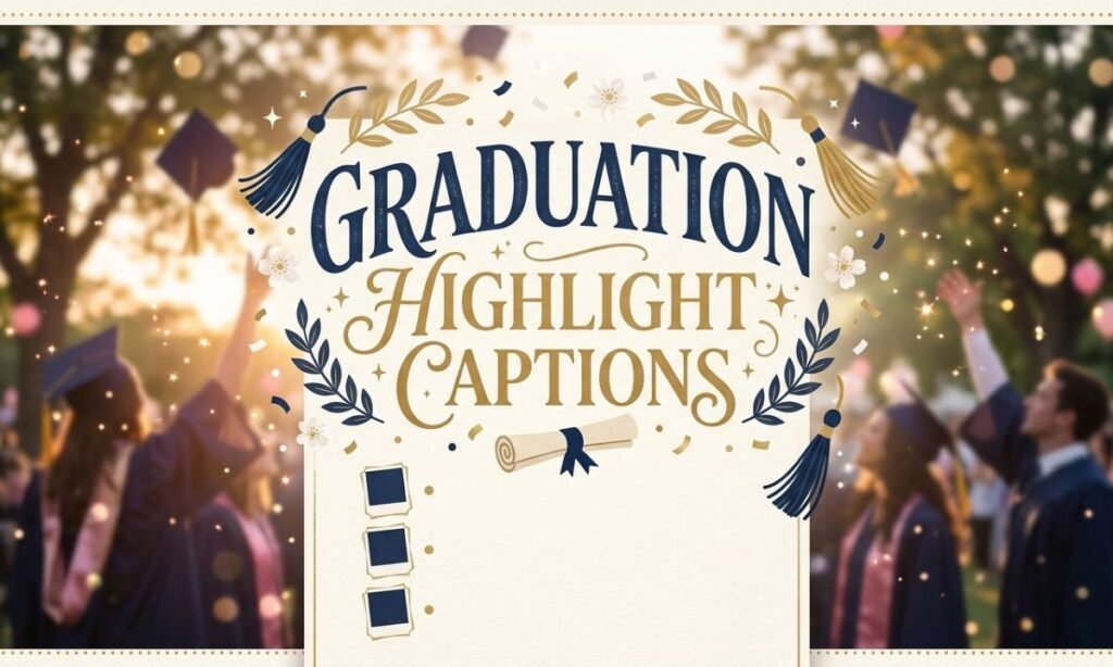 Graduation Highlight Captions