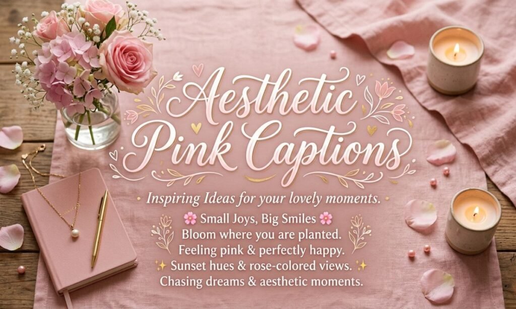 aesthetic-pink-captions