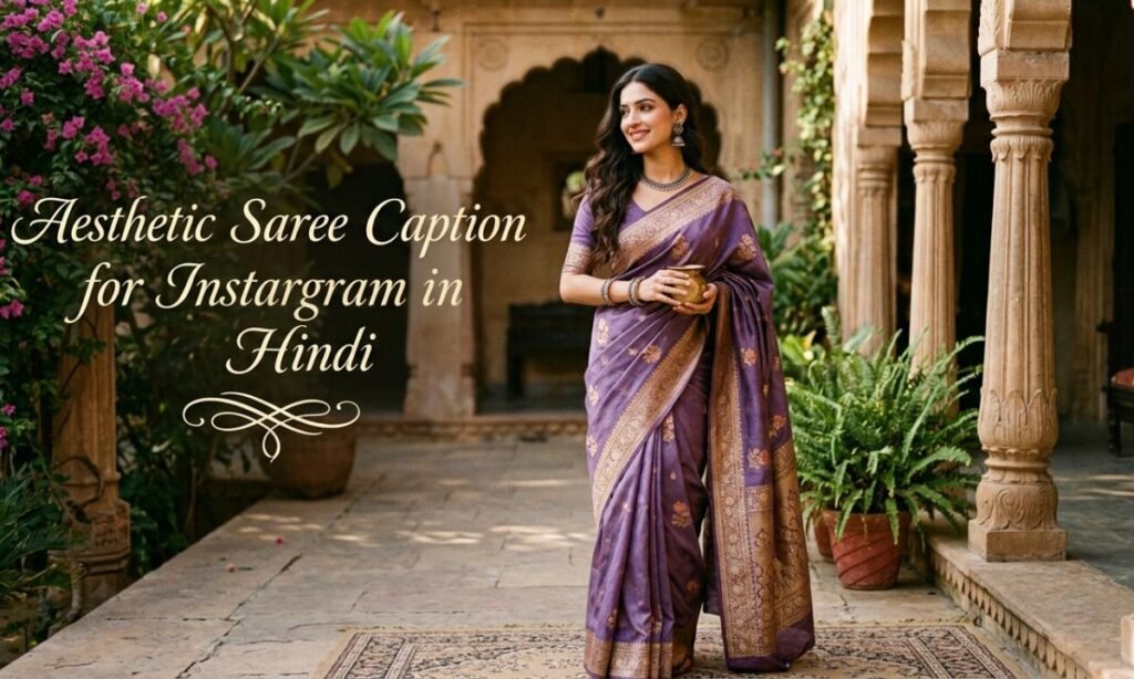 aesthetic-saree-caption-for-instagram-in-hindi