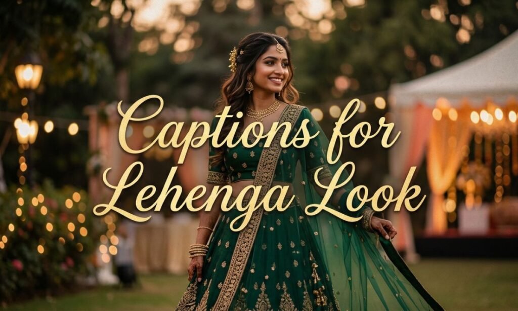 captions-for-lehenga-look