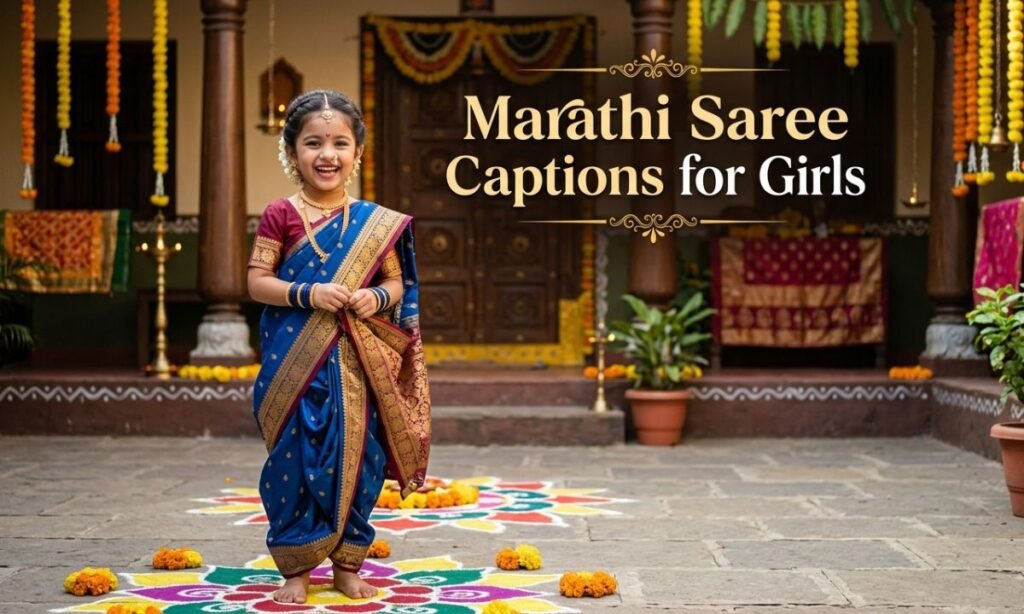 marathi-saree-captions-for-girls