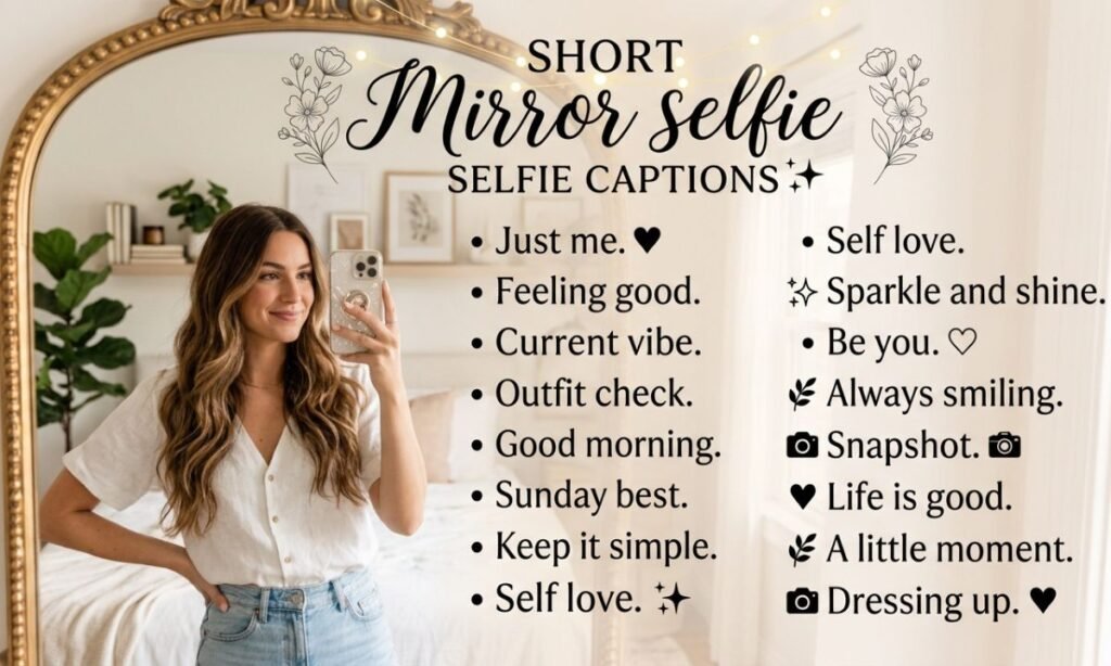 short-mirror-selfie-captions