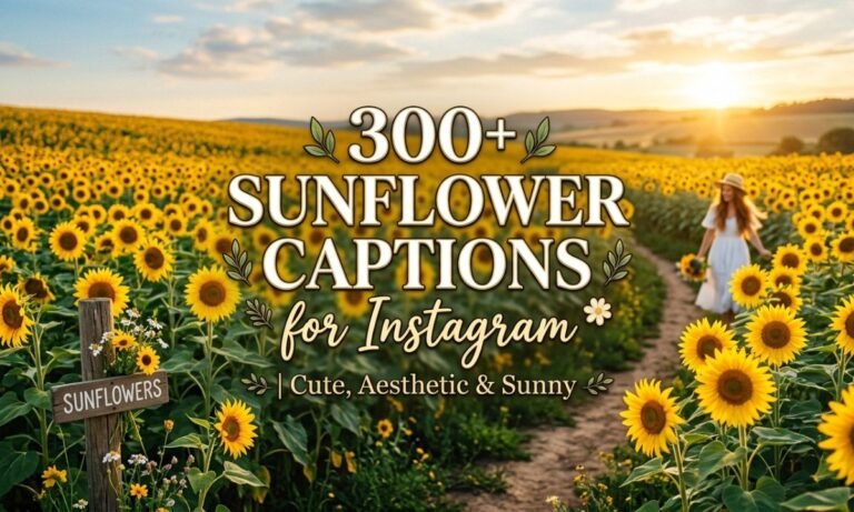 300-sunflower-captions-for-instagram-cute-aesthetic-and-sunny
