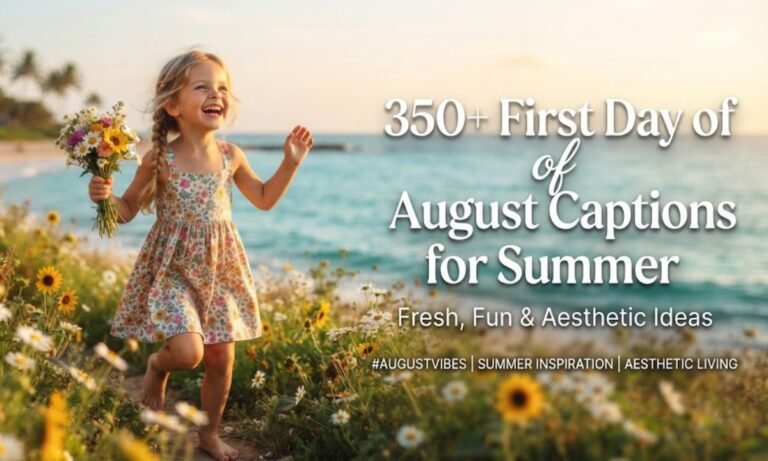 350-first-day-of-august-captions-for-summer-fresh-fun-and-aesthetic-ideas