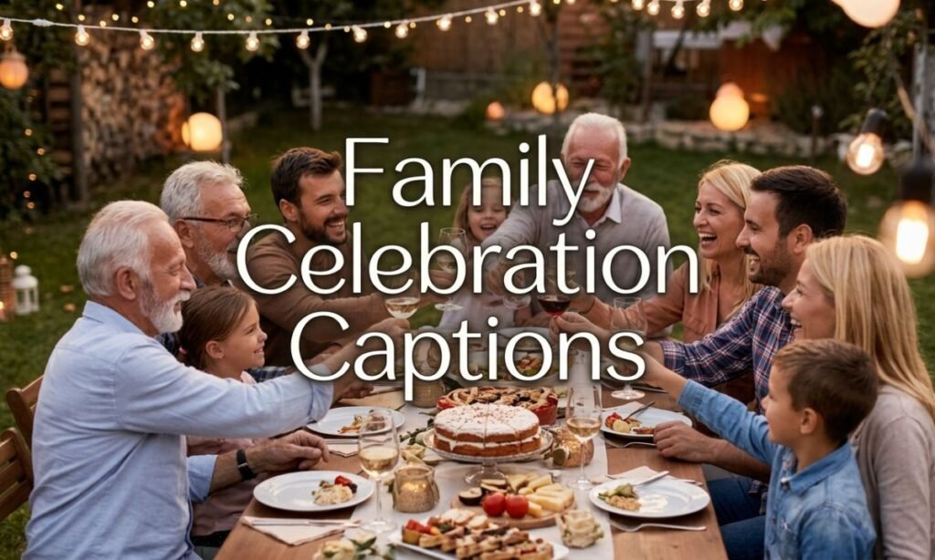Family-Celebration-Captions