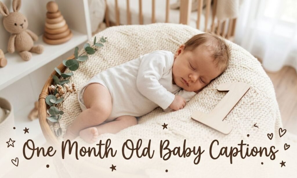 one-month-old-baby-captions