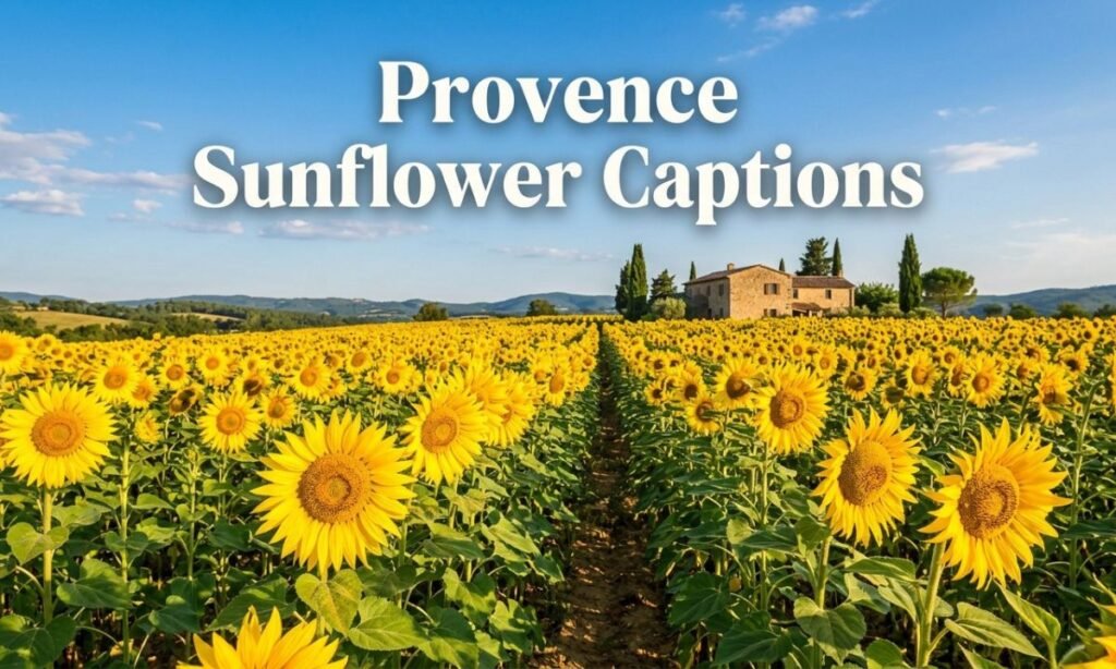 provence-sunflower-captions